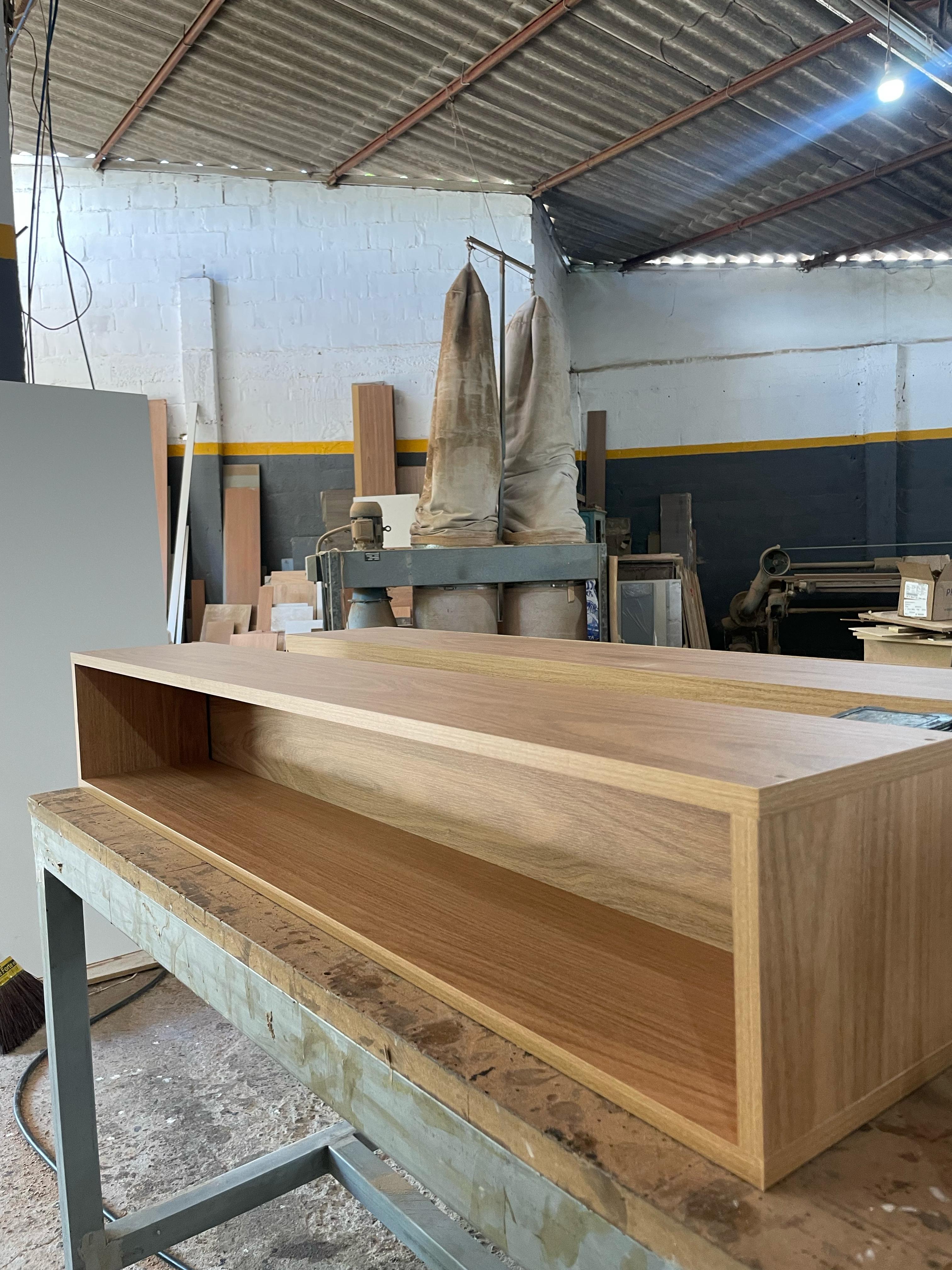 Nicho Retangular 30x15x15 e MDF 15mm com fundo 6mm
