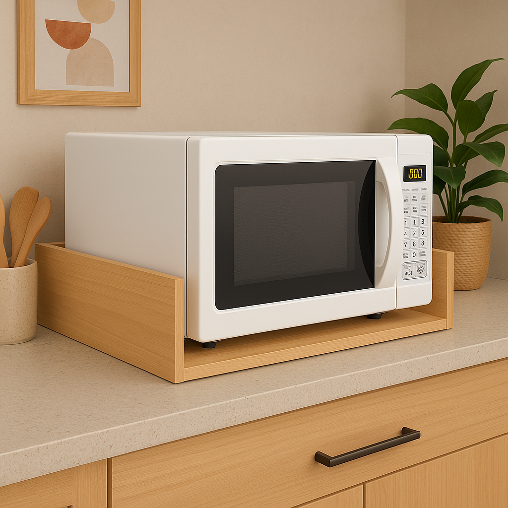 Prateleira Suporte Para Microondas Forno Airfryer Impressora MDF 15mm